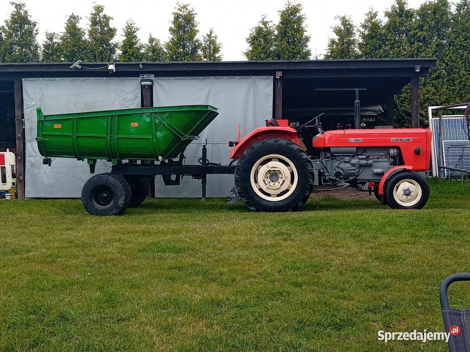 Traktor C 360 plus przyczepa Bytom sprzedam
