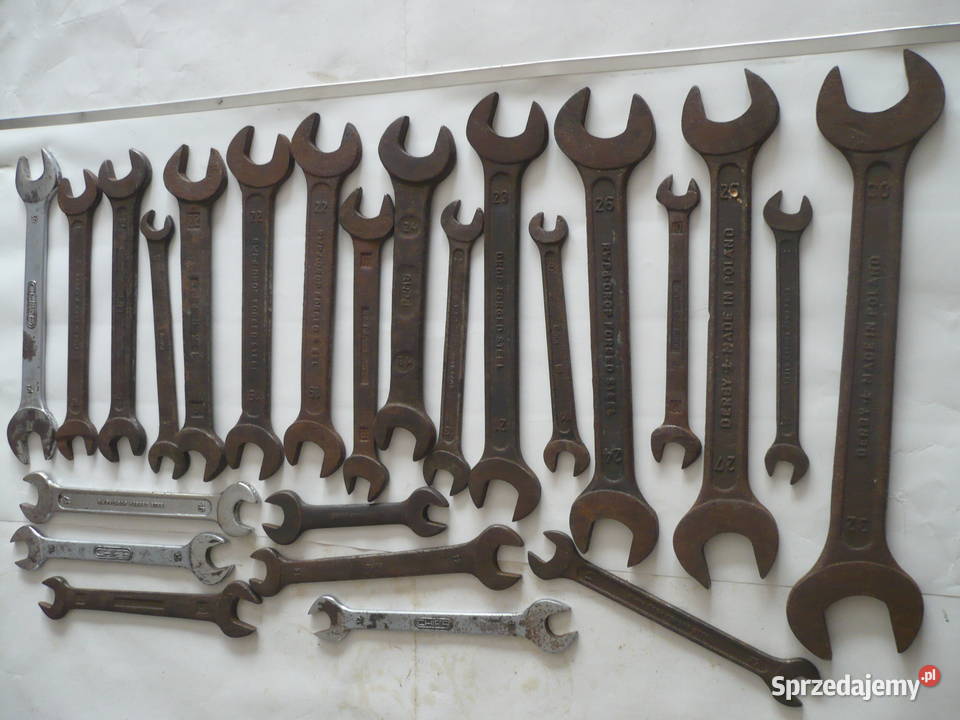 Klucze płaskie z czasów PRL