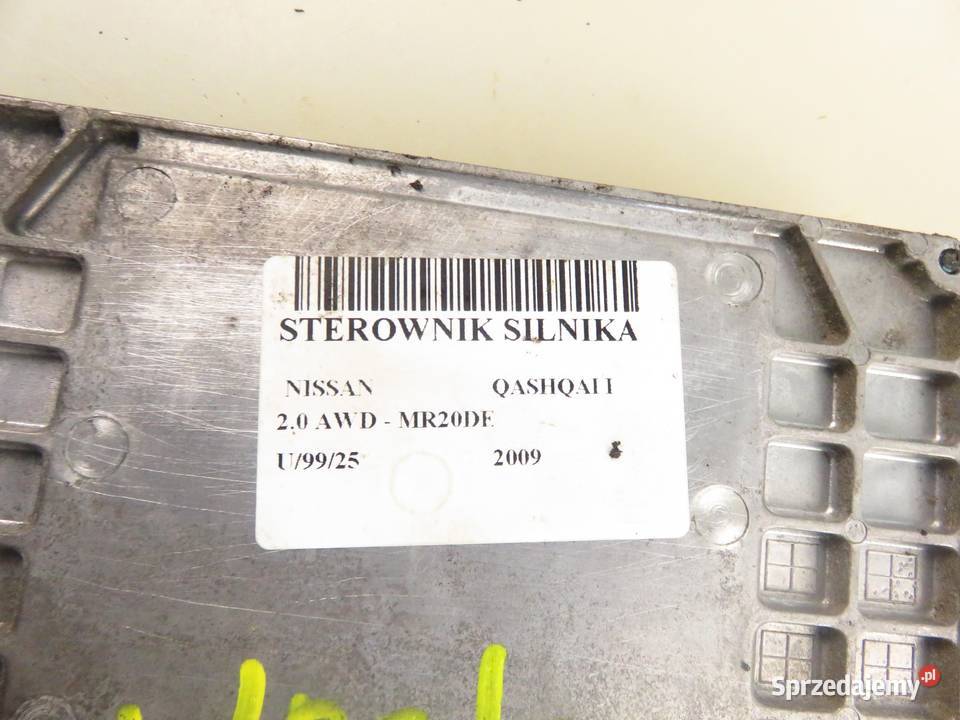 STEROWNIK NISSAN QASHQAI I 20 AWD 141 MR20DE