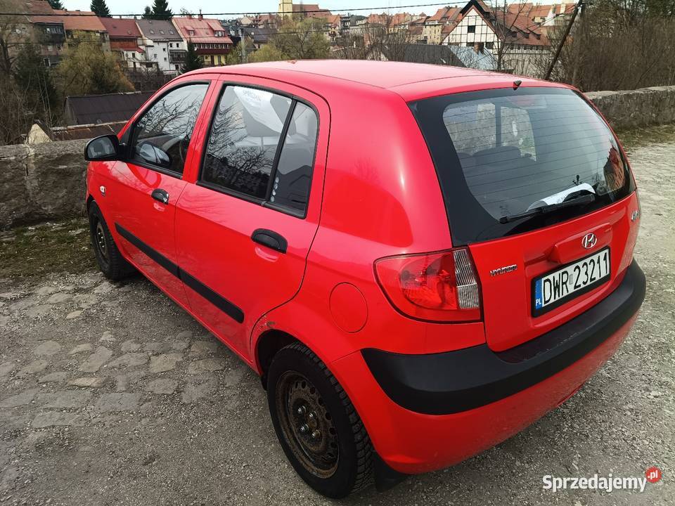 Hyundai getz 11 2008r Bystrzyca Kłodzka
