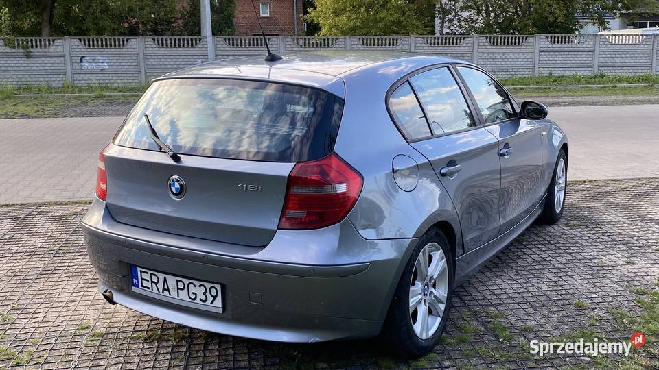 2007 BMW 116i E87 Rok produkcji 2007 łódzkie Łódź