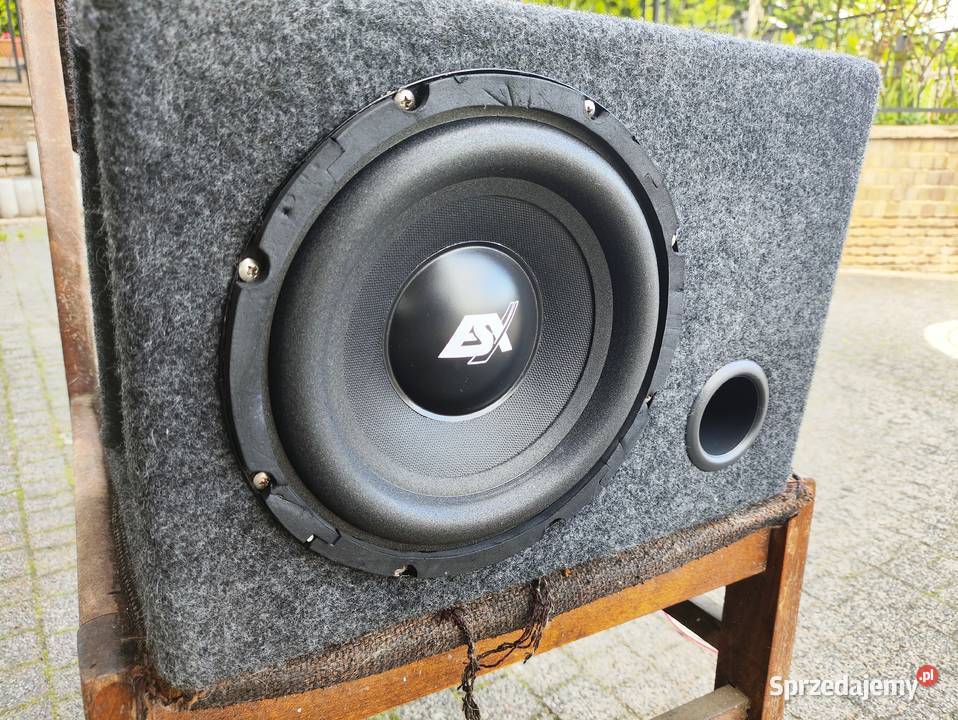 Skrzynia bassowa basowa tuba subwoofer ESX SXT8 Niegowonice