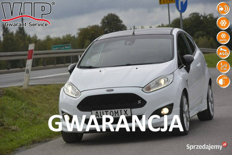 Ford Fiesta 10 EcoBoost Sport doinwestowany Rok produkcji 2013 Sędziszów Małopolski
