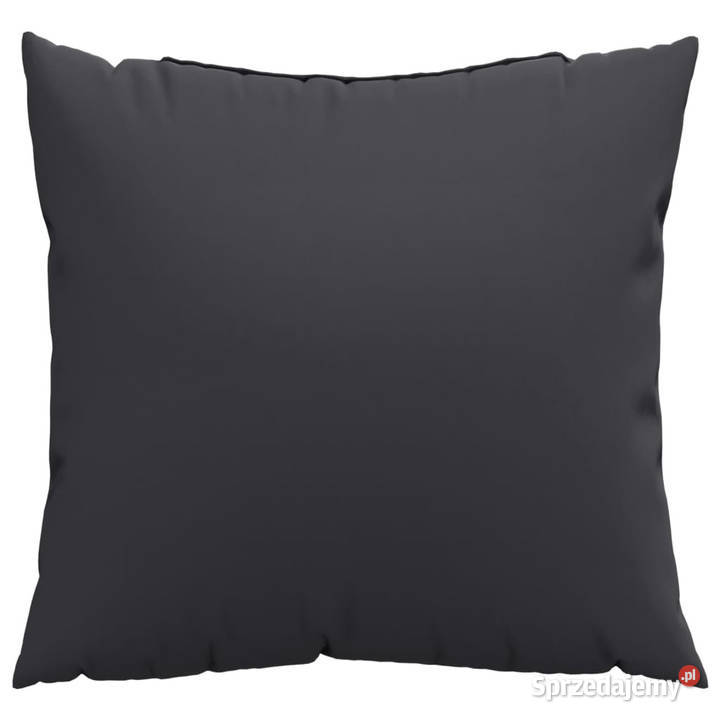 Poduszki na sofę 4 czarne 40x40 tkanina WM360366
