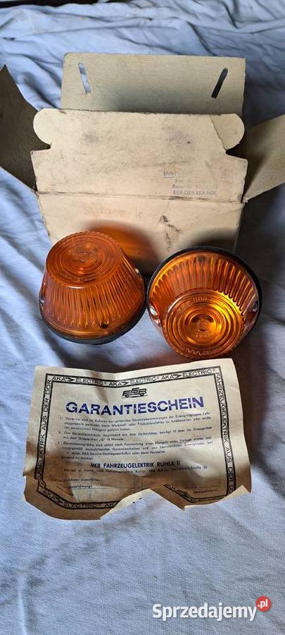 Lampka kierunkowskazu MZ IFA DDR Ruhla Kierunkowskazy