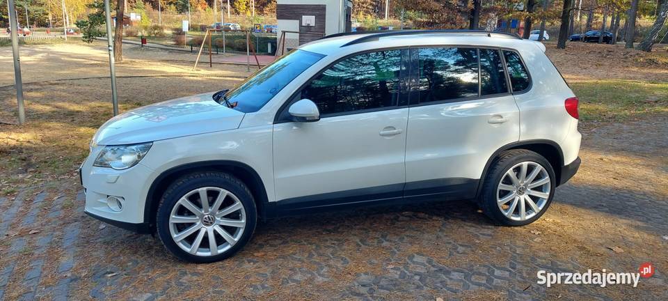 VW Tiguan I 20 iguan 2010r Biały Czarne Wnętrze Skarżysko-Kamienna