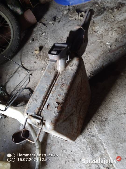 Kanister metalowy 10 lit prl syrena żuk Warszawa