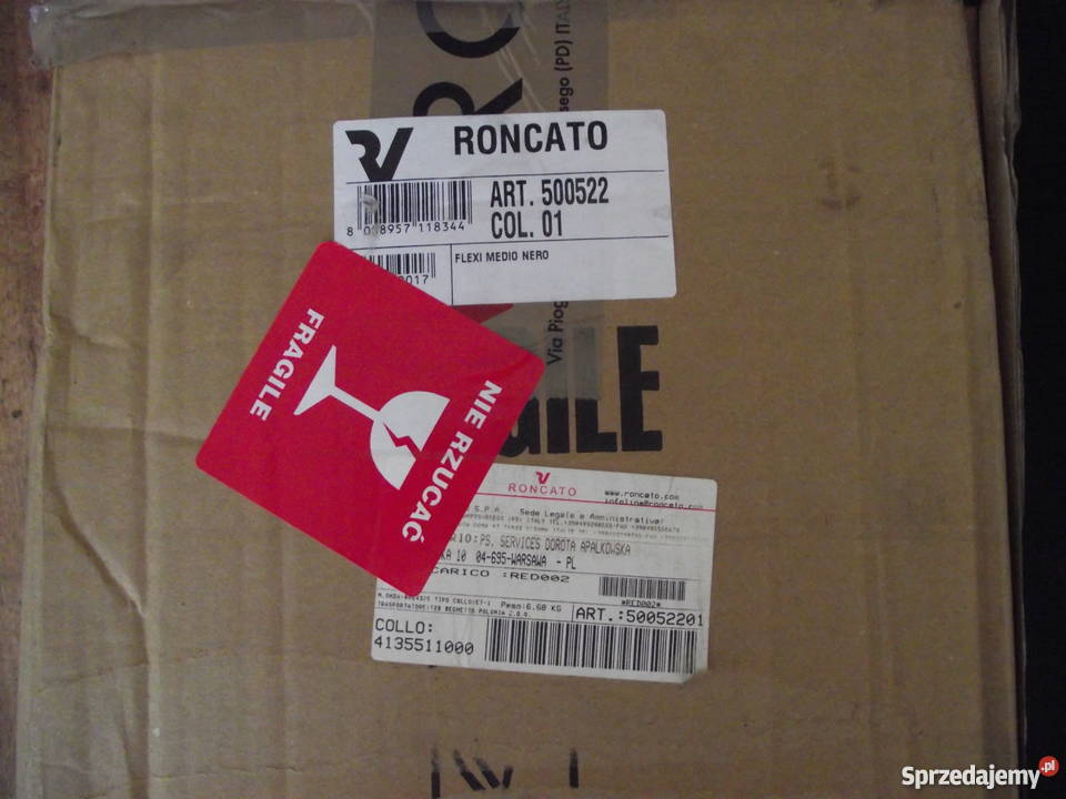 Walizka podróżna RONCATO 500522 czarna FLEXI Gdynia