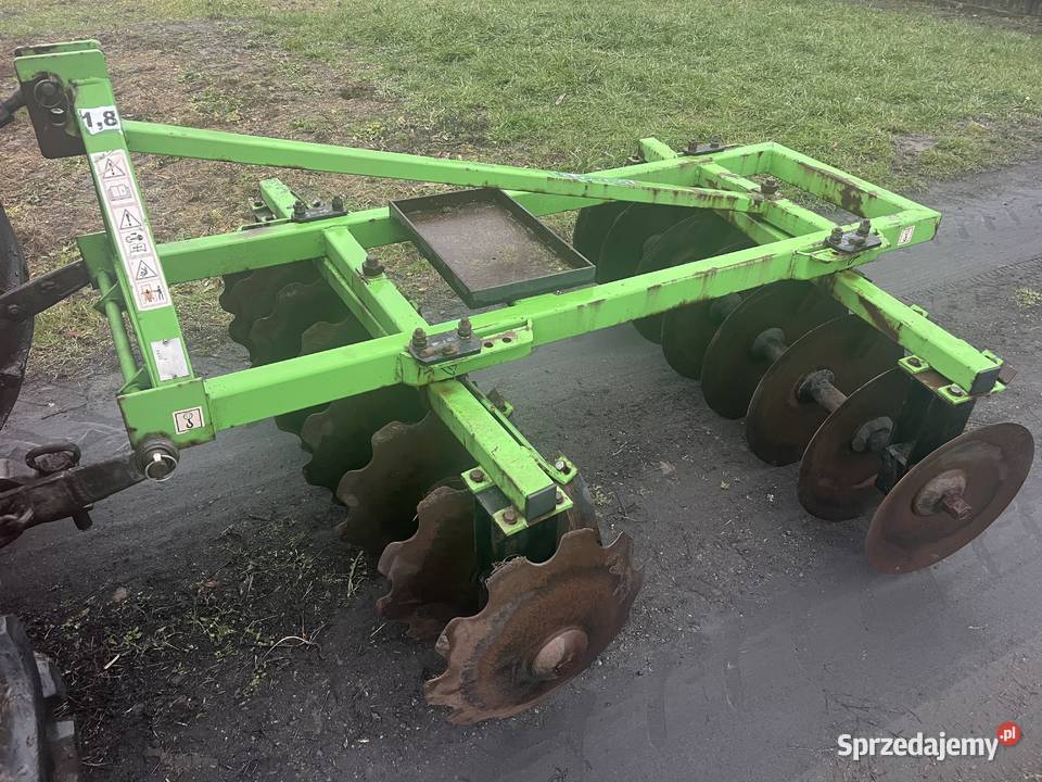 Talerzówka Bomet 2x8 oryginał nieuszkodzony Kalisz sprzedam