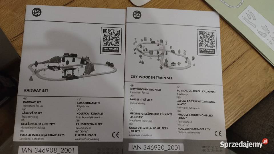 Tory lidl Play tive kolejka pociag Plastik
