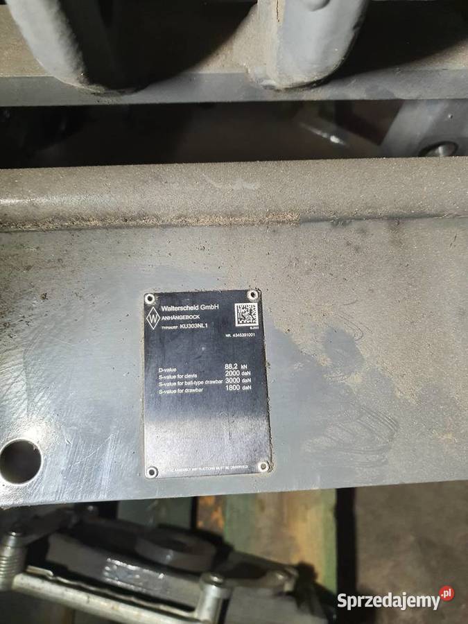 Szyna zaczepowa CLAAS Arion walterscheid zaczepy