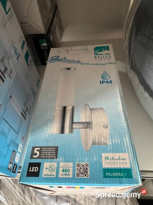 Nowa lampa łazienkowa LED Eglo Palmera 1 IP44 Częstochowa