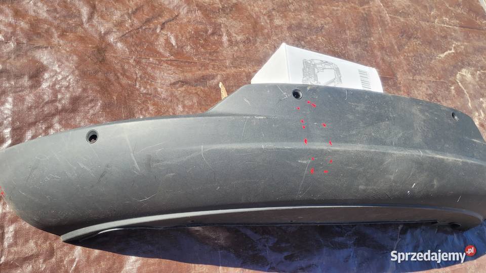 LANCIA DELTA III SPOILER DOKŁADKA ZDERZAKA TYŁ