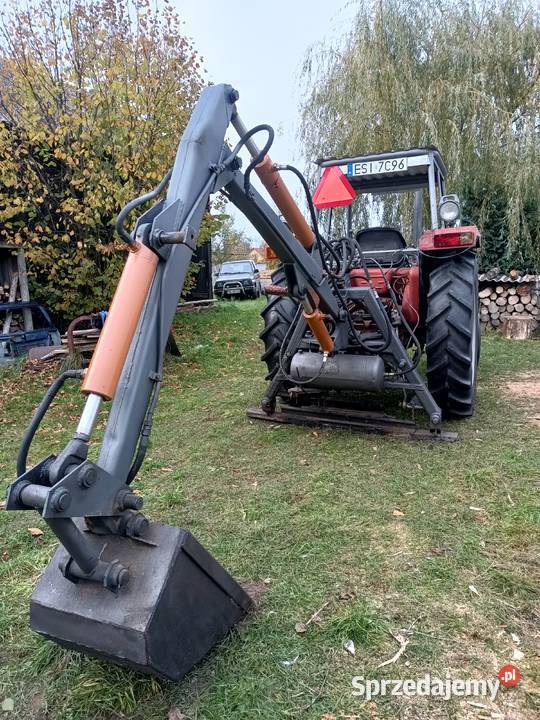 Koparka ciagnikowa Troll skrzat mikrus łódzkie Konopnica