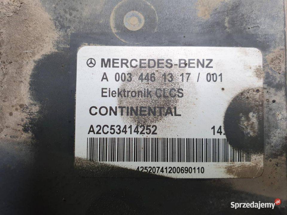 STEROWNIK MERCEDES ACTROS 1945 A0034461317 Lipno sprzedam