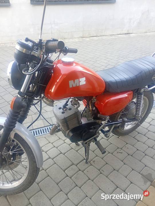 MZ etz 150 czerwony Myślenice