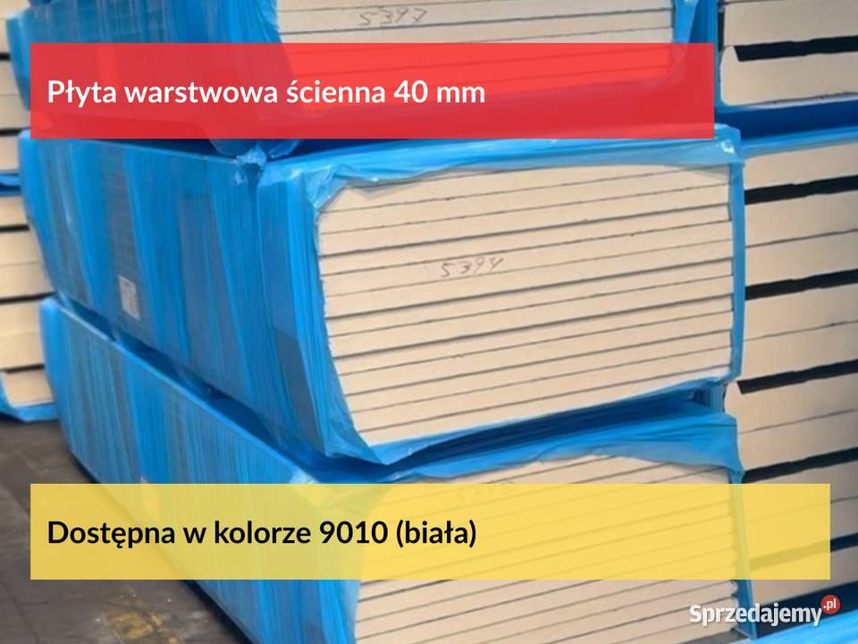 40mm płyta warstwowa ścienna Wielowarstwowa na Puszczykowo