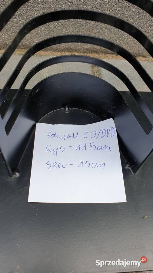 Stojaki 2 metal na płyty CD kpl zestaw audio