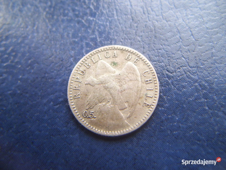 Stare monety 5 centavo 1899 Chile srebro Lesko sprzedam
