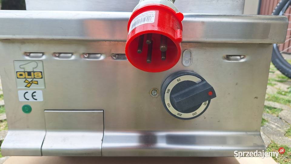 Płyta grillowa elektryczna ryflowana Szczawno-Zdrój