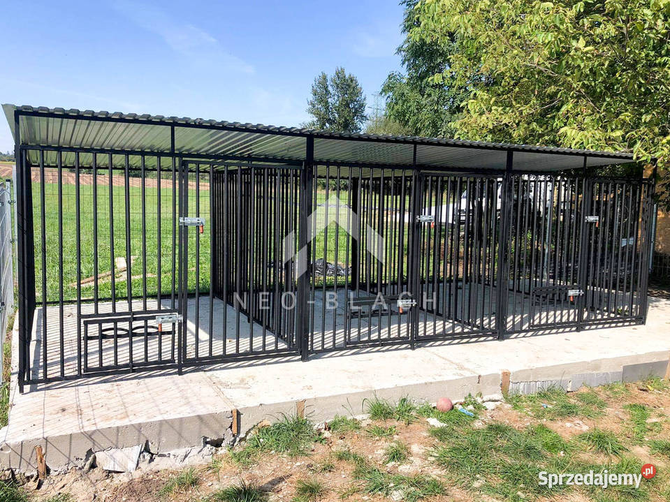 Kojec Psa 3w1 6x2m Klatka XXL 3 stanowiska NB129 Gorzów Wielkopolski