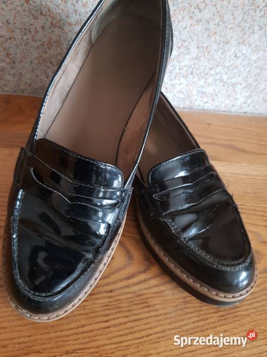Lordsy mokasyny loafersy półbuty lakierki Kielce