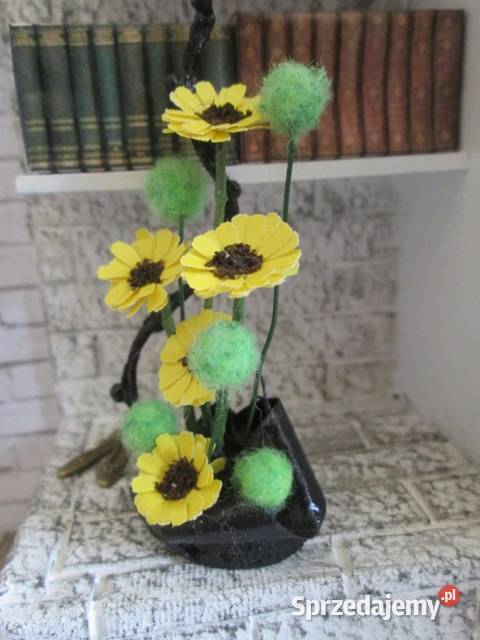 Akcesoria do domku lalekkwiat miniatury skala16 Bogatynia