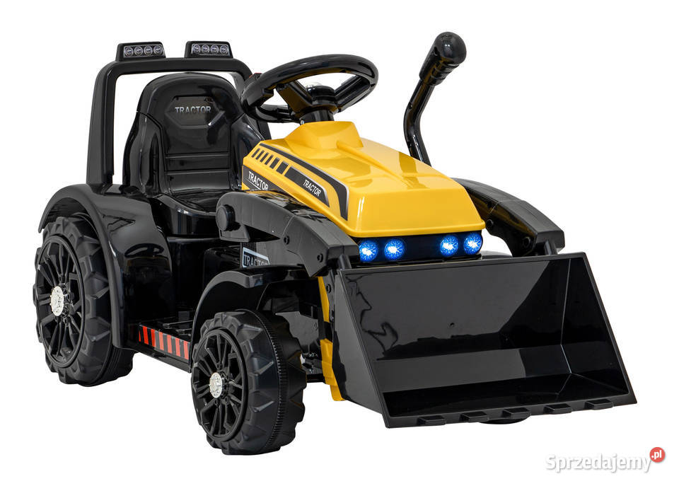 Traktor Spychacz G320 najmłodszych dzieci Żółty Pojazdy elektryczne i spalinowe Łopuszno