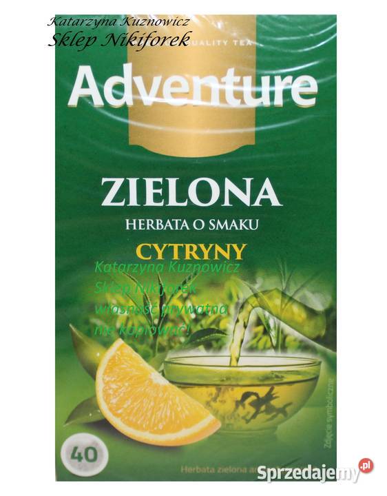 Adventure herbata zielona ekspresowa 40 t wielkopolskie Stare Miasto