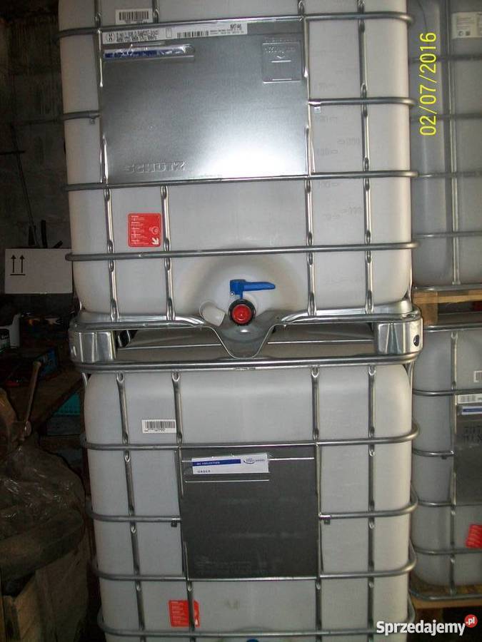 zbiornik 1000l paletopojemnik beczka mauzer Łubianka sprzedam