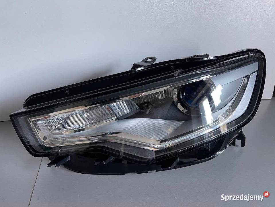 AUDI A6 C7 BIXENON NIESKRĘTNY LEWA LAMPA PRZÓD wielkopolskie Ostroróg