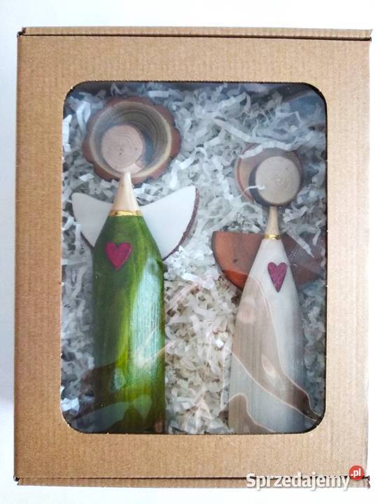 Para aniołków w prezentowym pudełku Wrocław