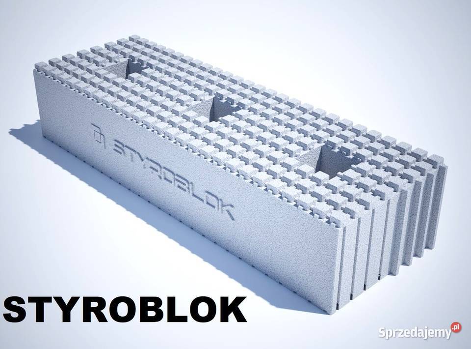 Bloczki styropianowe do budowy domu basenu Styroblok Ultra U:0,11 W/m2 K