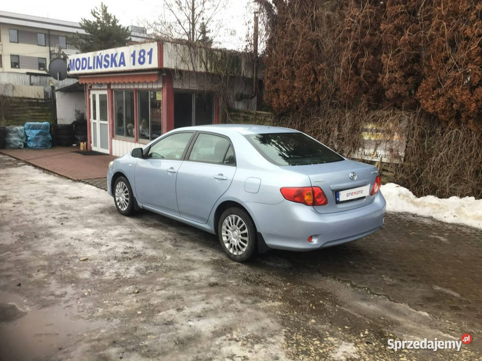 Toyota Corolla Salon Polska Seria E15 20072013 garażowany Warszawa