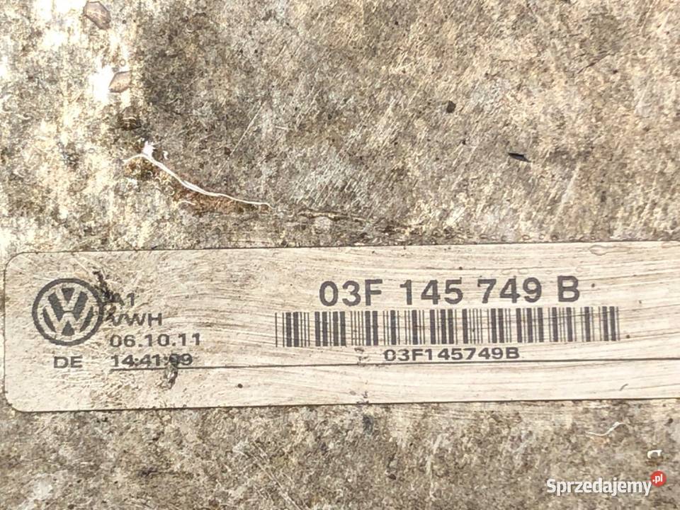 KOLEKTOR SSĄCY VW GOLF VI 03F145749B 12 105 0814