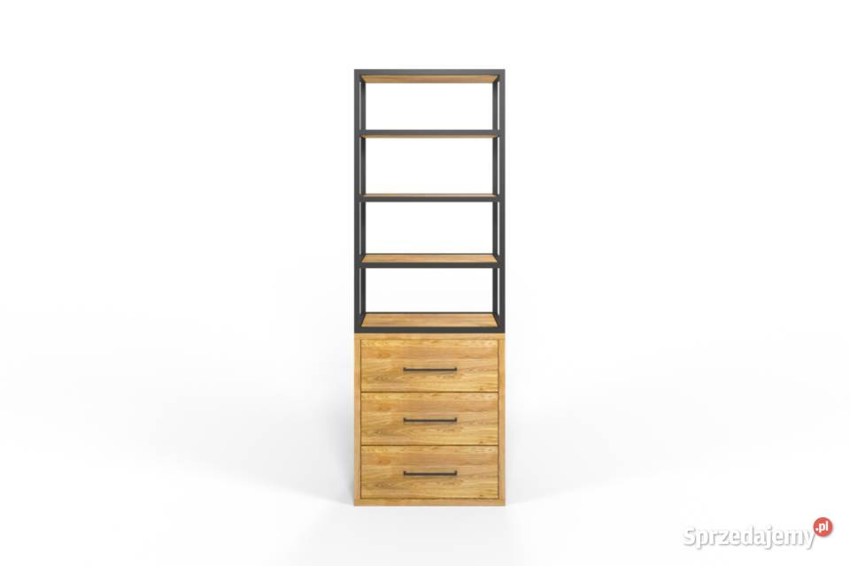 Regał Loftowy PARMA z szufladami