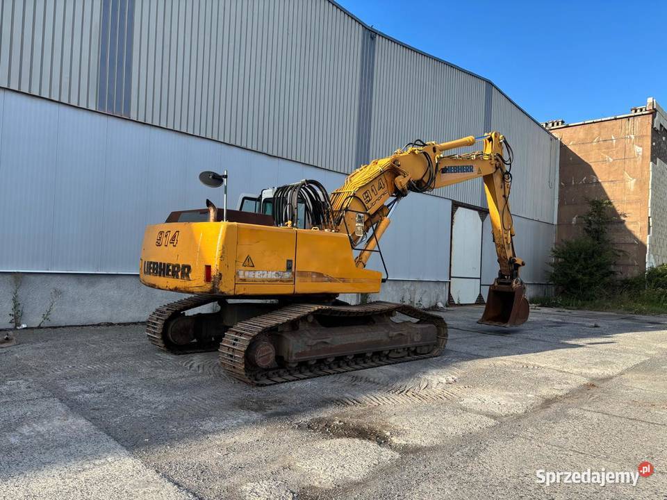 Koparka gąsienicowa LIEBHERR R914B dolnośląskie Chojnów