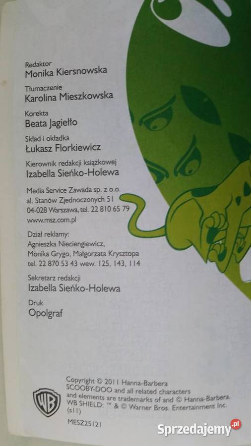 SCOOBYDOO SUPERKOMIKS NAWIEDZONY KEMPING