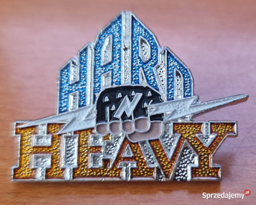 Hard N Hevy magazyn muzyczny przypinkawpinkapin Warszawa sprzedam