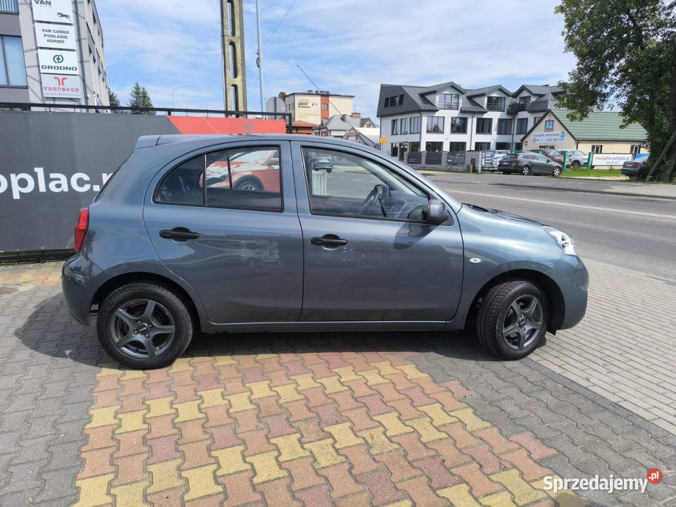 Nissan Micra 12i 80 Klimatyzacja K13 20102016 szary Łuków