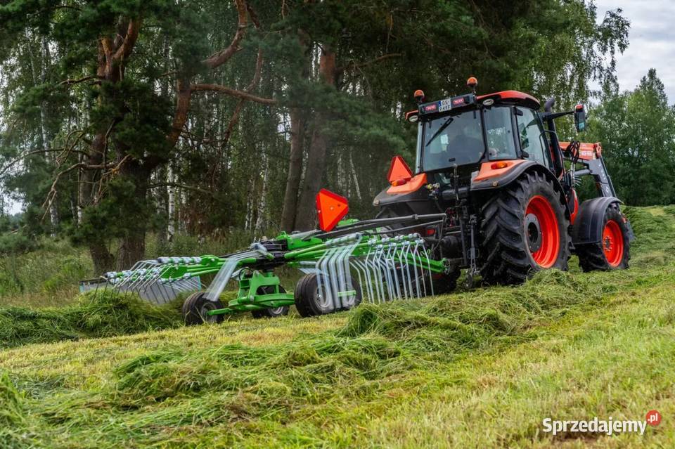 Zgrabiarka karuzelowa Spyder 42m firmy TALEX Zgrabiarki i przetrząsacze Puławy sprzedam