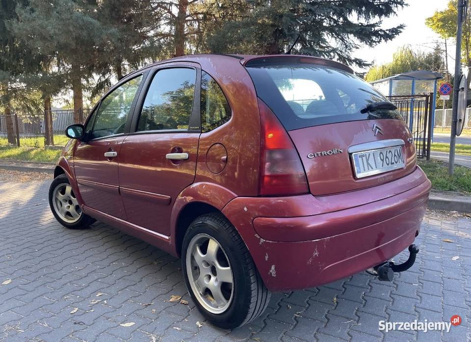 Citroen C3 14HDI 90 2003 HAK manualna świętokrzyskie
