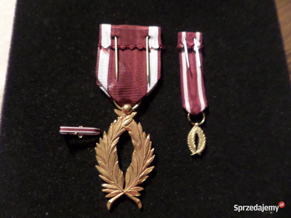 Palmy Orderu Korony zestaw Belgia Poznań