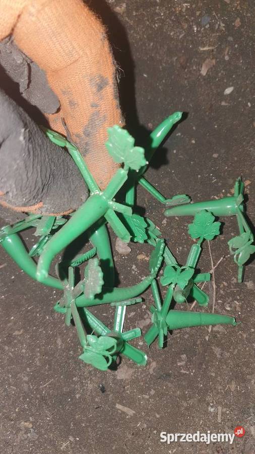 Listki klonowe motylki zielone zawieszki zabawki Figurki Warszawa