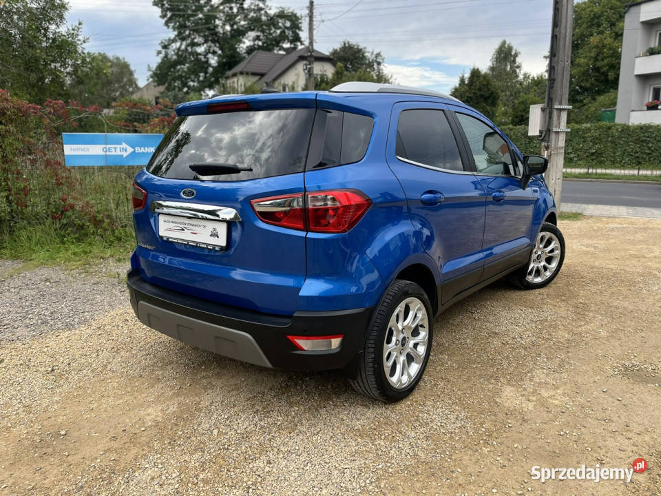 Ford EcoSport 10 Grzane Skóry Kamera Czujniki Częstochowa