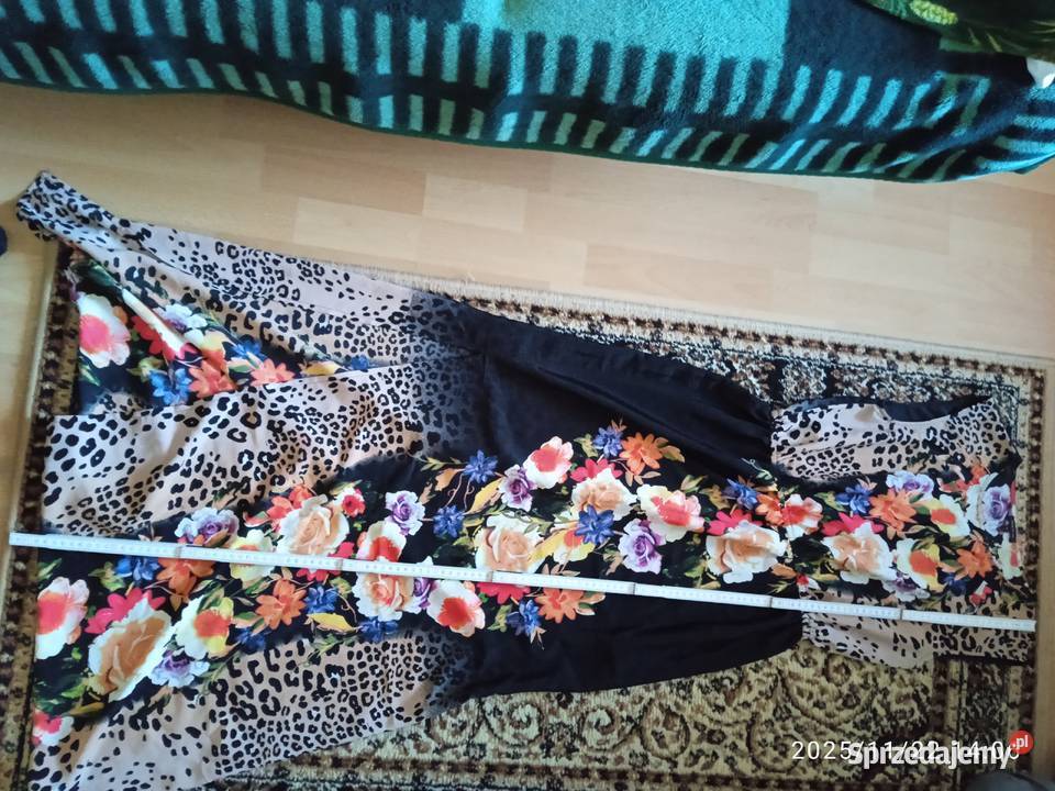 Suknia długa damska kolorowy Kwidzyn