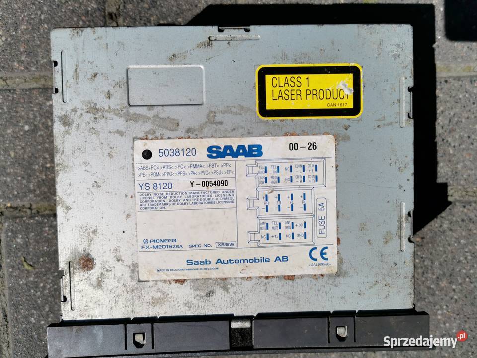 RadiokasetaCD Saab 93 I OG 19982003 Warszawa