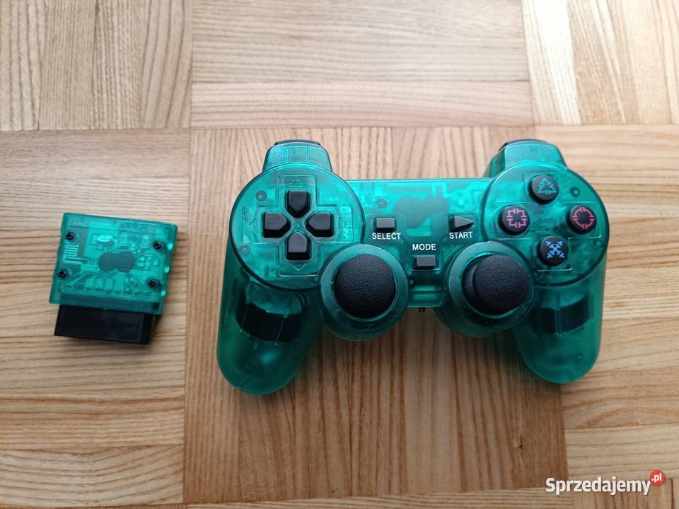 Pad bezprzewodowy PlayStation 2 2 zielony nowy