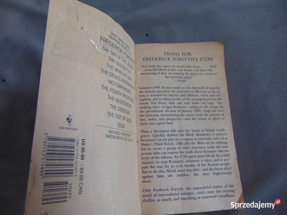 Icon Frederic Forsyth Ikona Lublin