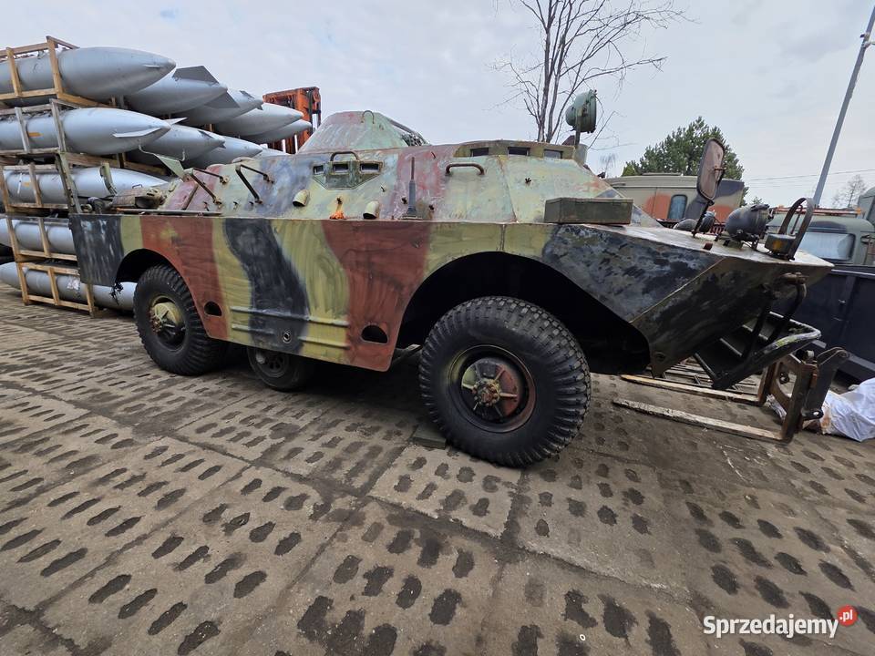 BRDM 2 z demobilu wojskowego Pozostałe Koluszki
